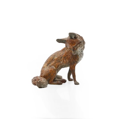 Lot 413 - An Austrian cold painted fox