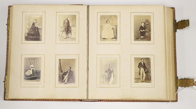 Lot 43 - A collection of four carte-de-visite albums