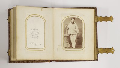 Lot 43 - A collection of four carte-de-visite albums