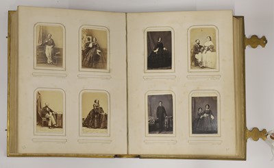 Lot 43 - A collection of four carte-de-visite albums