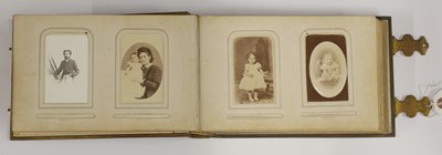 Lot 43 - A collection of four carte-de-visite albums