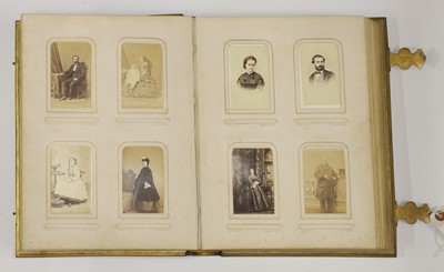 Lot 43 - A collection of four carte-de-visite albums