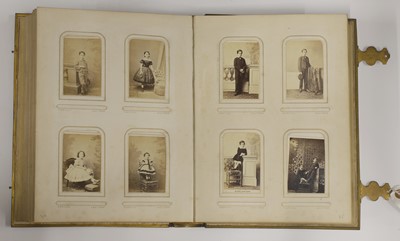 Lot 43 - A collection of four carte-de-visite albums