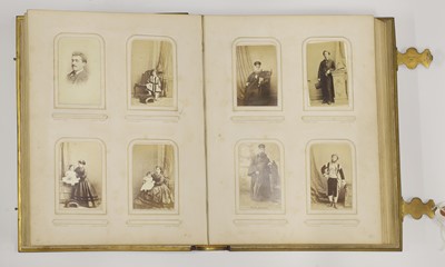 Lot 43 - A collection of four carte-de-visite albums