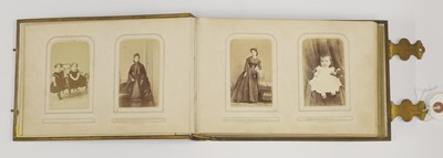 Lot 43 - A collection of four carte-de-visite albums
