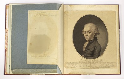 Lot 1 - John Jeffries (1745-1819) and Jean-Pierre Blanchard (1753-1809)