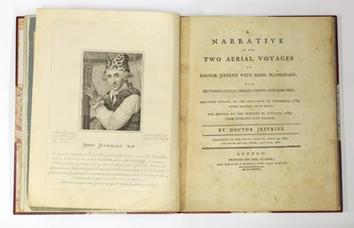 Lot 1 - John Jeffries (1745-1819) and Jean-Pierre Blanchard (1753-1809)