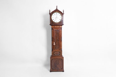 Lot 269 - A mahogany longcase clock