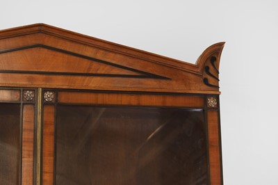 Lot 84 - A Regency-style mahogany bookcase