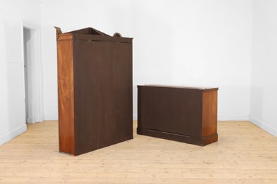 Lot 84 - A Regency-style mahogany bookcase