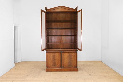 Lot 84 - A Regency-style mahogany bookcase