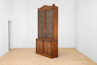 Lot 84 - A Regency-style mahogany bookcase