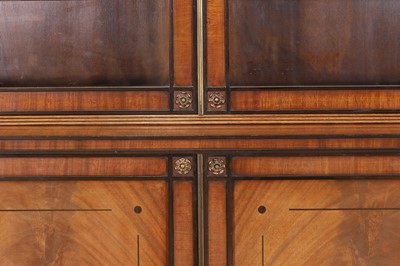 Lot 84 - A Regency-style mahogany bookcase