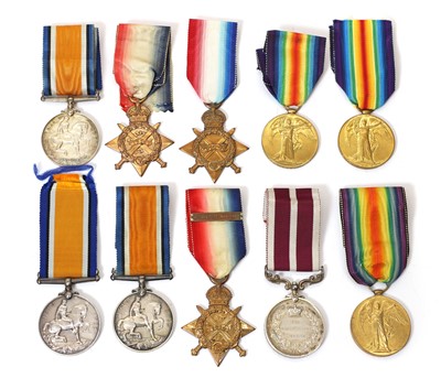 Lot 90 - A medal group of four awarded H.S. Gibbs 46827