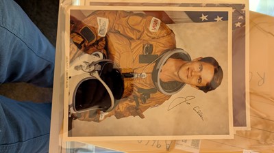 Lot 82 - A collection of photographs of astronauts