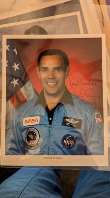 Lot 82 - A collection of photographs of astronauts