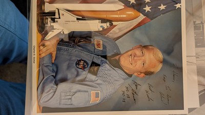 Lot 82 - A collection of photographs of astronauts