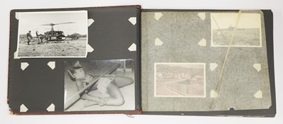 Lot 147 - Two American military photograph albums