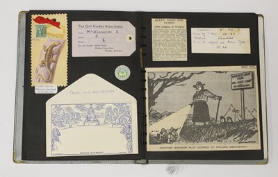 Lot 50 - A collection of Girls Guides photograph albums