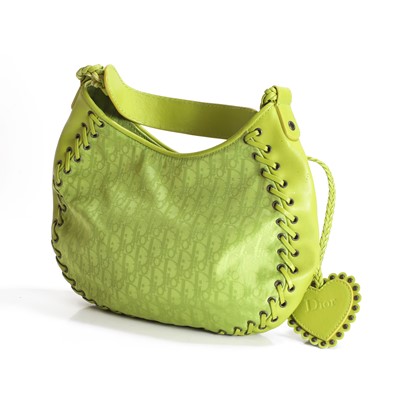 Lot 466 - A Dior hobo monogram handbag
