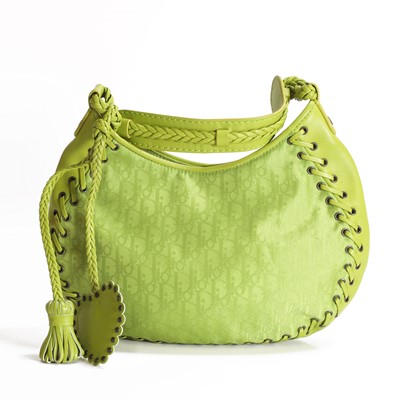 Lot 466 - A Dior hobo monogram handbag