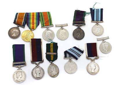 Lot 78 - A group of medals