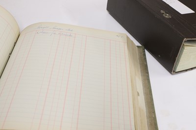 Lot 305 - A collection of five ledgers