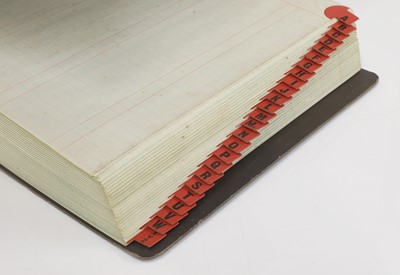 Lot 305 - A collection of five ledgers