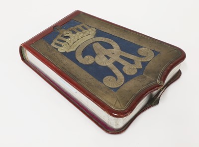 Lot 136 - An album of portraits of German aristocrats and nobility