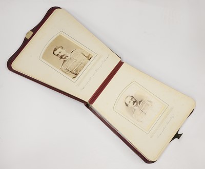 Lot 136 - An album of portraits of German aristocrats and nobility