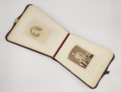 Lot 136 - An album of portraits of German aristocrats and nobility