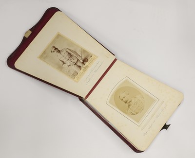 Lot 136 - An album of portraits of German aristocrats and nobility