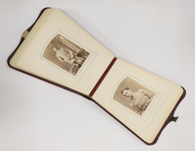 Lot 136 - An album of portraits of German aristocrats and nobility
