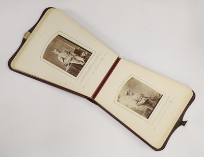 Lot 136 - An album of portraits of German aristocrats and nobility
