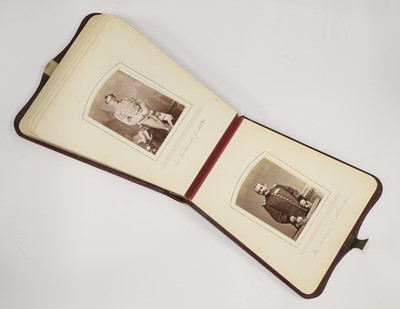 Lot 136 - An album of portraits of German aristocrats and nobility