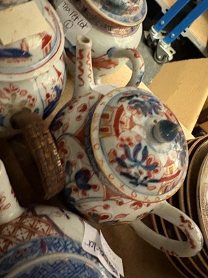 Lot 180 - A collection of Chinese and Japanese export teapots