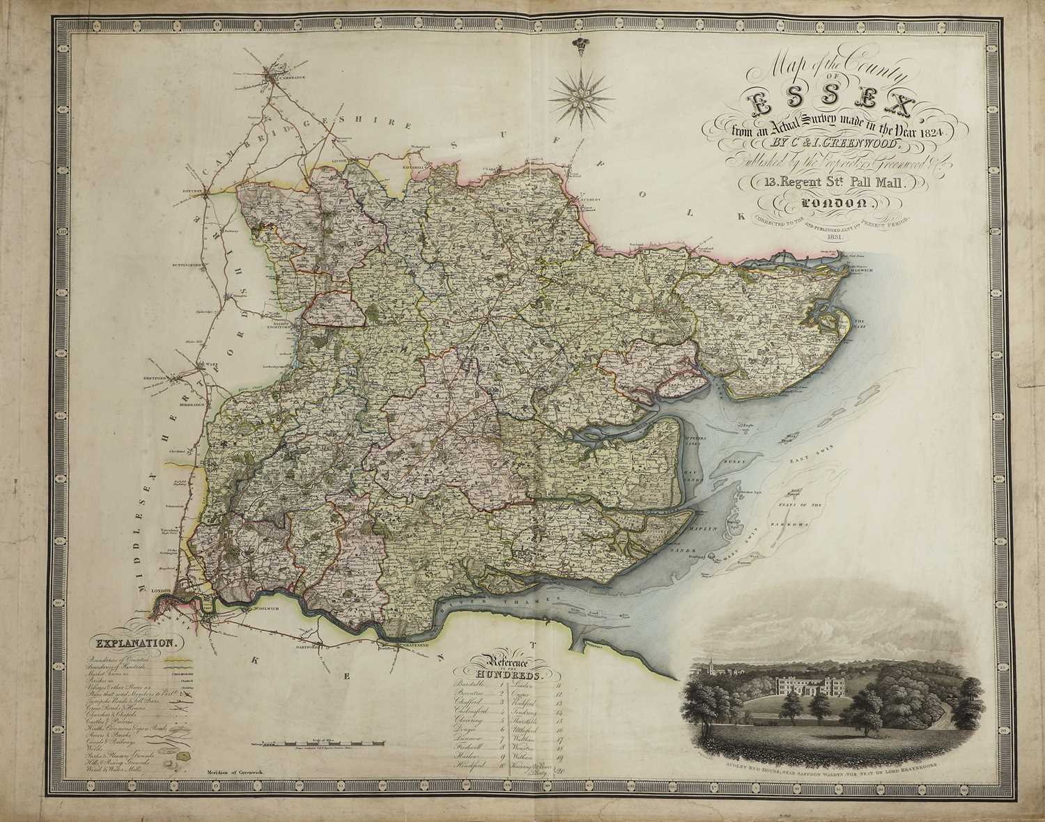 Lot 271 - Six hand coloured maps