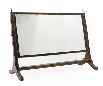 Lot 439 - A coromandel swing toilet mirror