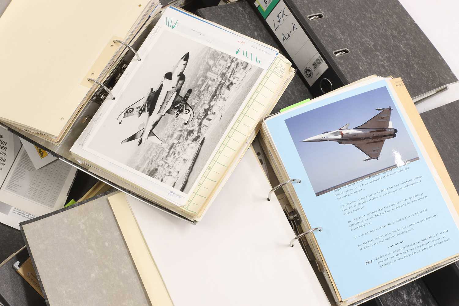 Lot 155 - A large collection of photographs of rockets