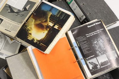 Lot 155 - A large collection of photographs of rockets