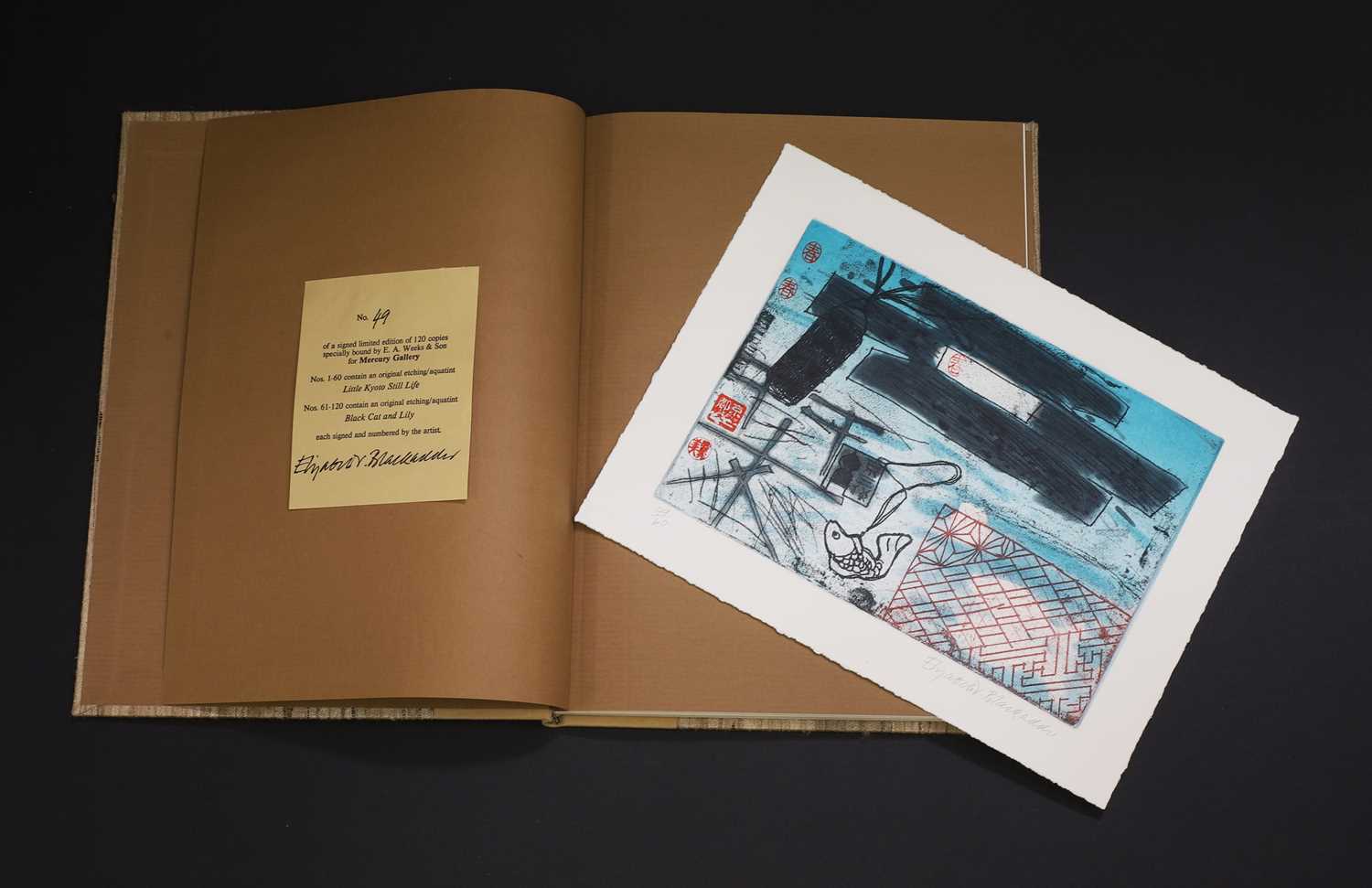Lot 415 - Elizabeth Blackadder (1931-2021)
