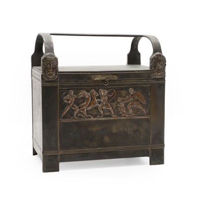 Lot 430 - A WMF secessionist casket