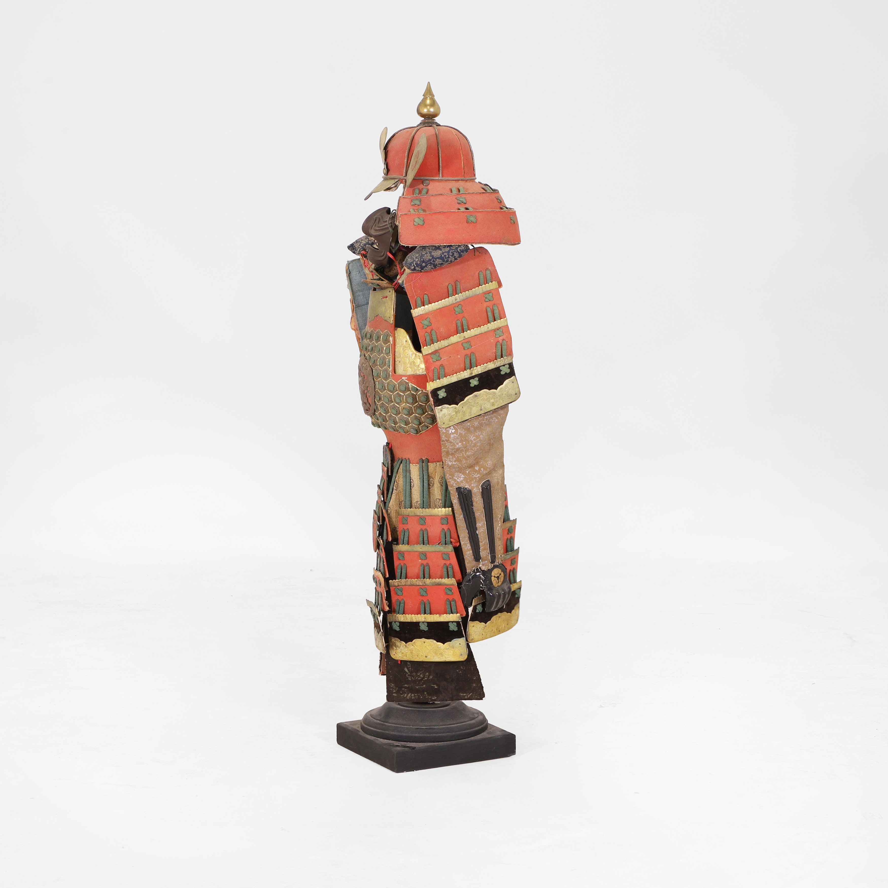 Lot 233 - A small model Samurai armour display,