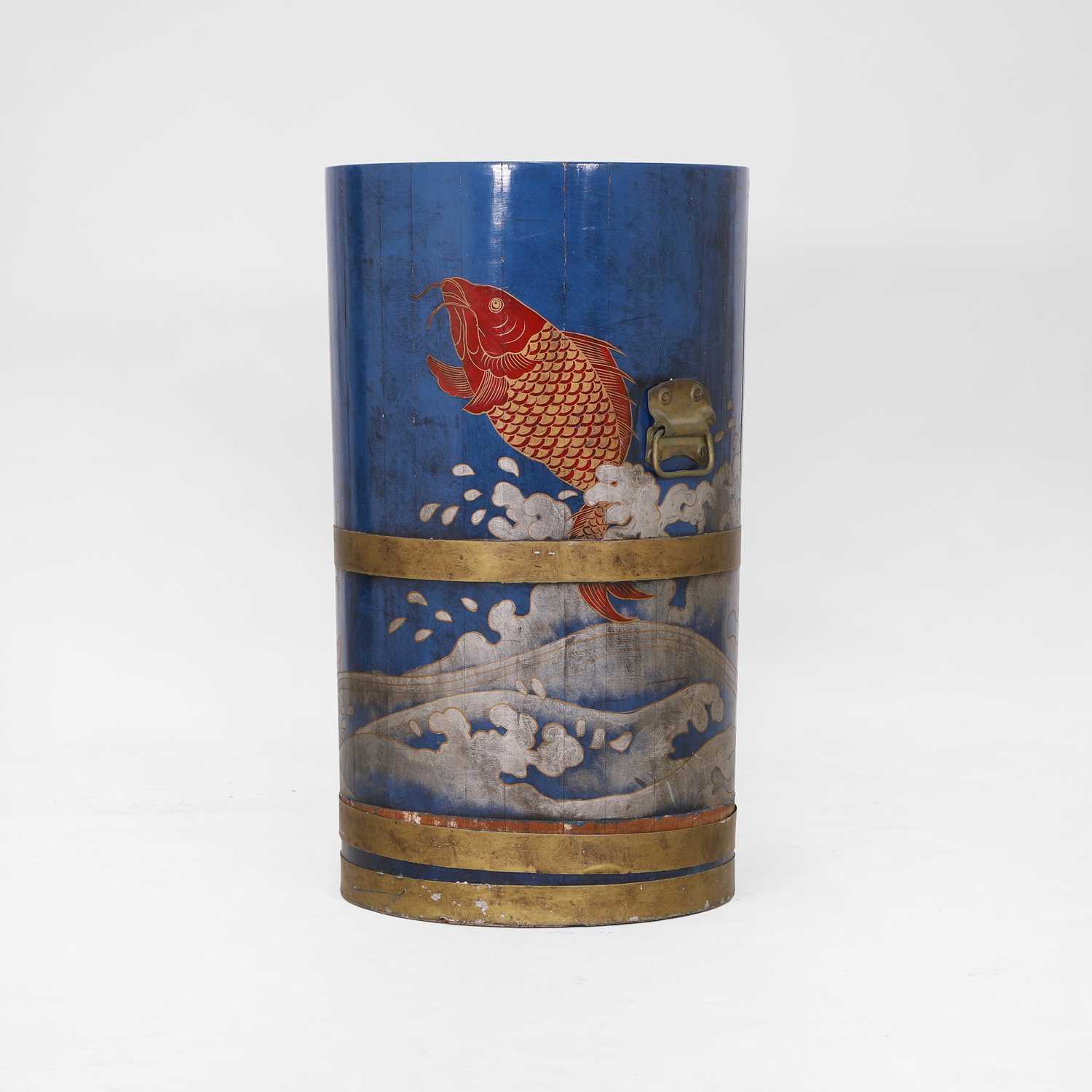 Lot 188 - A painted jardinière