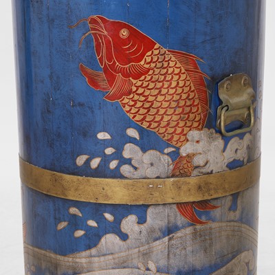 Lot 188 - A painted jardinière