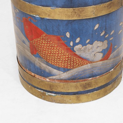 Lot 188 - A painted jardinière