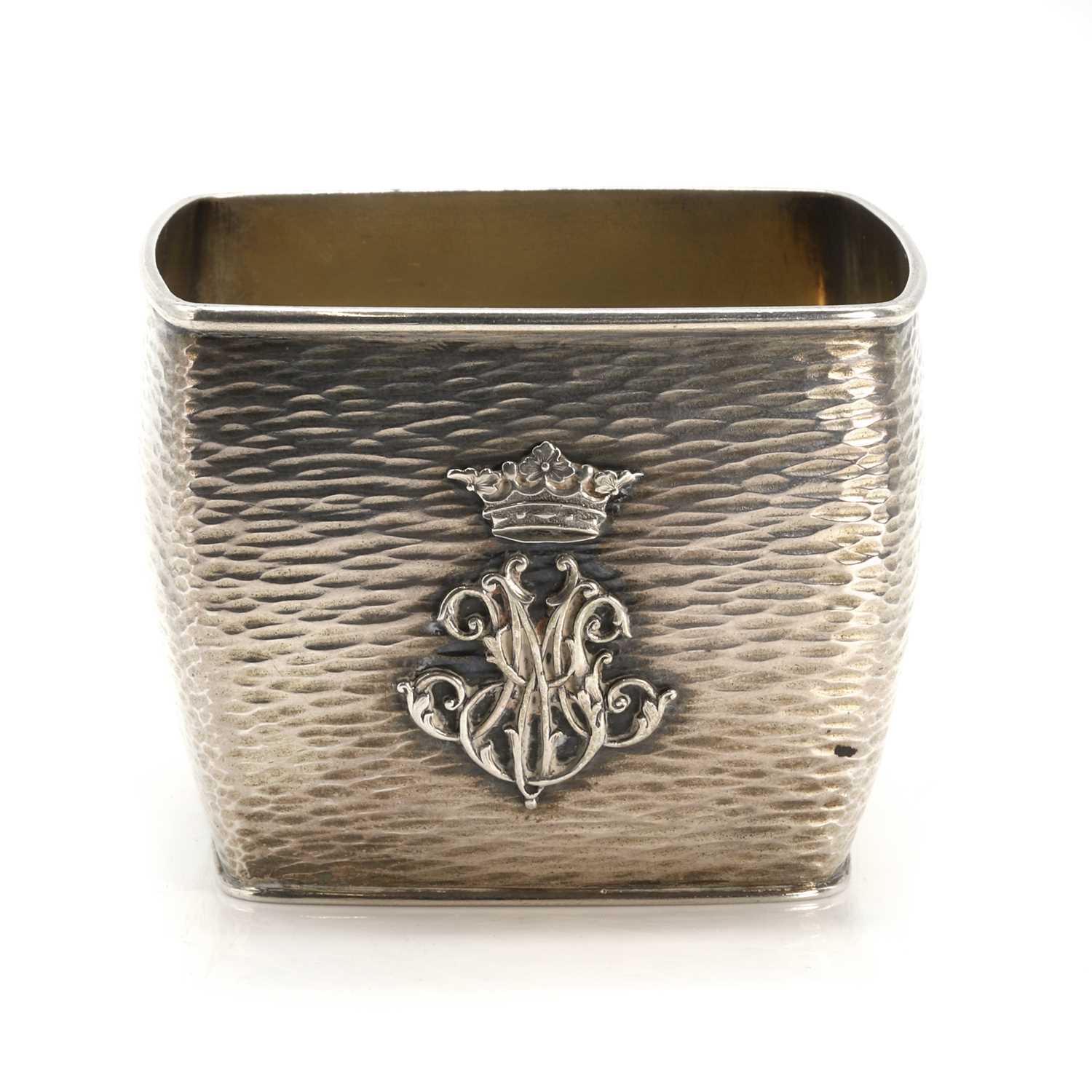 Lot 324 - A Russian silver tumbler cup, by C. E. Bolin