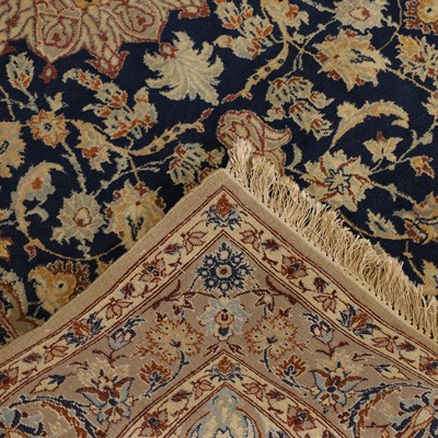 Lot 572 - A Nain rug