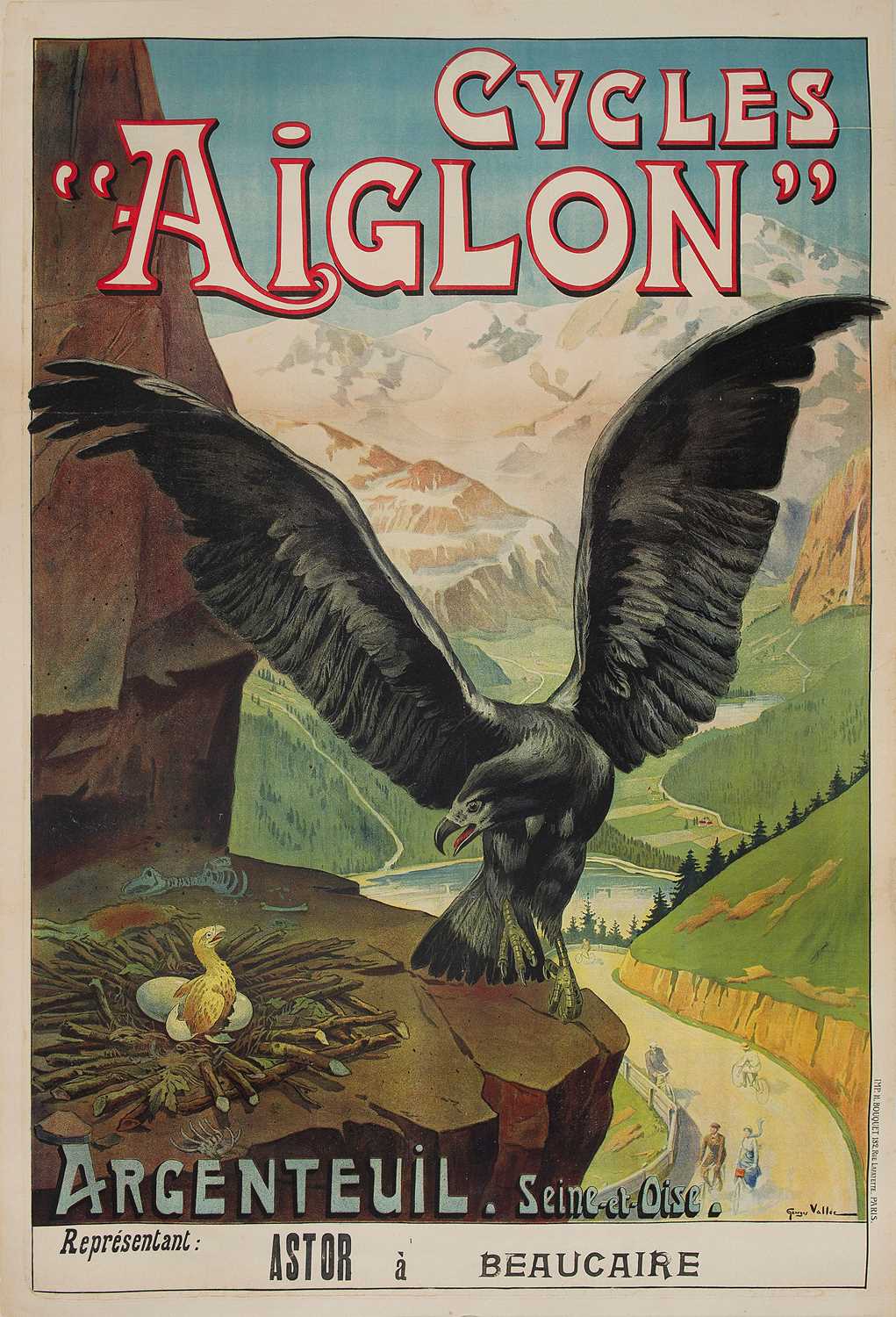 Lot 127 - Georges Vallée (French, fl.1897-1921)