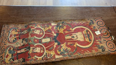 Lot 92 - A group of eight ceremonial Daoist scrolls